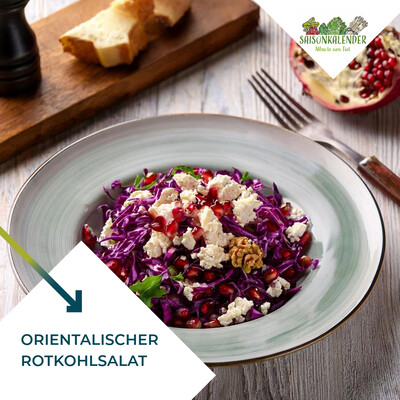 Orientalischer Rotkohlsalat