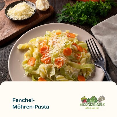 Fenchel-Möhren-Pasta - © ZEHN Fenchel-Möhren-Pasta