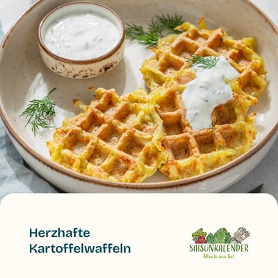 Kartoffelwaffeln - © ZEHN Kartoffelwaffeln
