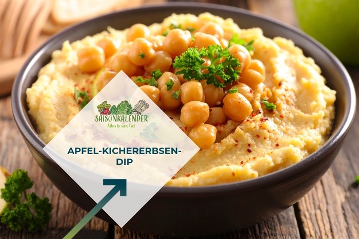 Rezept des Monats Januar - Apfel-Kichererbsen-Dip