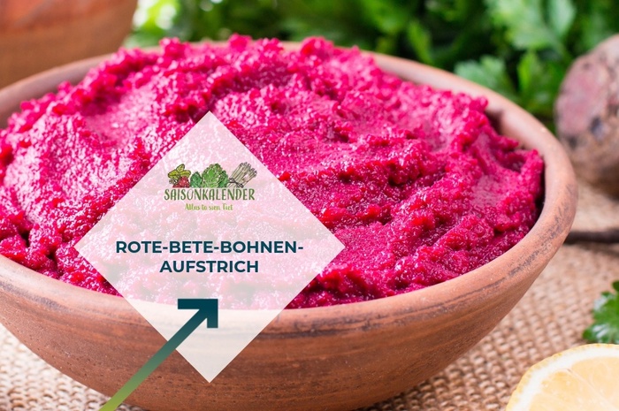 Rezept des Monats März - Rote-Bete-Bohnen-Aufstrich