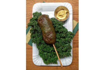 Kohl Dog mit Bacon (nach Art Corn Dog)