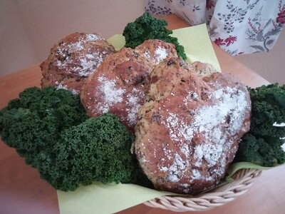 Gr&uuml;nkohl Fladenbrot