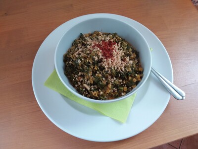 Nadine's Gr&uuml;nkohl-Curry