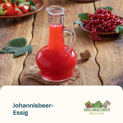 Johannisbeer-Essig - © ZEHN Johannisbeer-Essig
