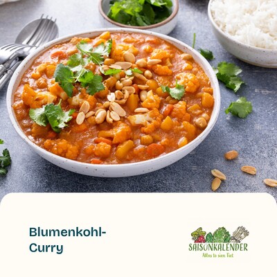 Blumenkohl-Curry - © ZEHN Blumenkohl-Curry