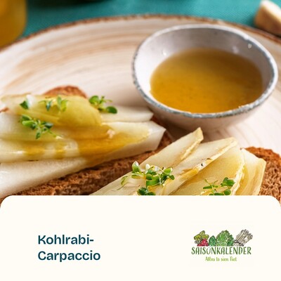 Kohlrabi-Carpaccio - © ZEHN Kohlrabi-Carpaccio