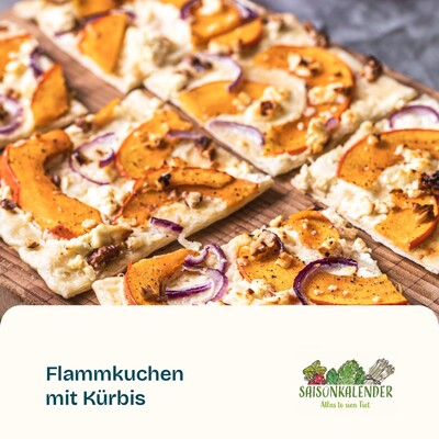 Flammkuchen Kürbis - © ZEHN Flammkuchen Kürbis