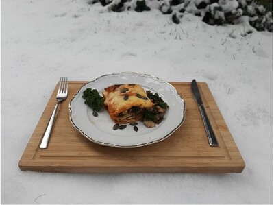 Winterlasagne f&uuml;r kalte Tage