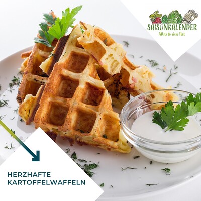 Kartoffelwaffeln