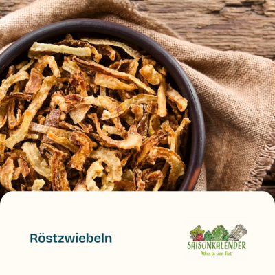 Röstzwiebeln - © ZEHN Röstzwiebeln