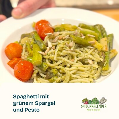 Pesto-Spaghetti - © ZEHN Pesto-Spaghetti