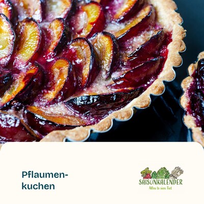 Pflaumenkuchen - © ZEHN Pflaumenkuchen