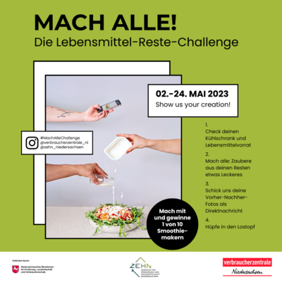 Mach alle! Die Lebensmittel-Reste-Challenge