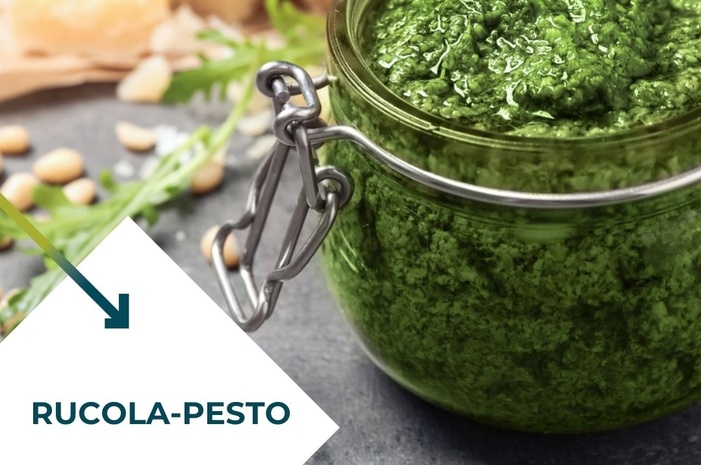 Rezept des Monats April - Rucola-Pesto