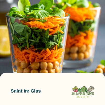 Salat im Glas - © ZEHN Salat im Glas