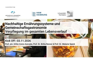 Start der Online-#Ringvorlesung „Nachhaltige Ernährungssysteme und Gemeinschaftsgastronomie – Verpflegung im gesamten #Lebensverlauf“ 
