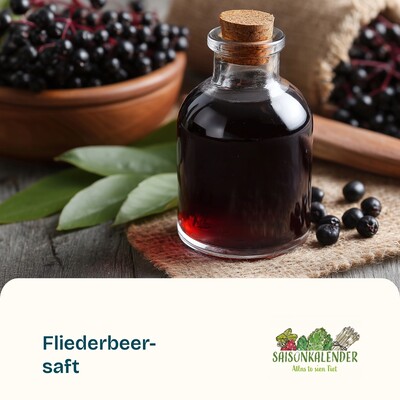 Holunderbeersaft - © ZEHN Holunderbeersaft