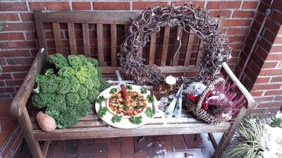 Gr&uuml;nkohlpizza geimpft