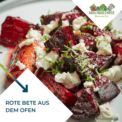 Rote Bete aus dem Ofen