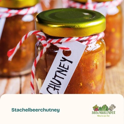 Stachelbeerchutney - © ZEHN Stachelbeerchutney