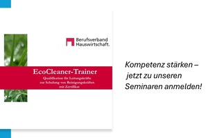 EcoCleaner-Trainer: Multiplikatorenseminar