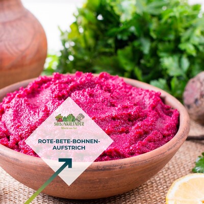 Rote-Bete-Bohnen-Aufstrich - © ZEHN Rote-Bete-Bohnen-Aufstrich