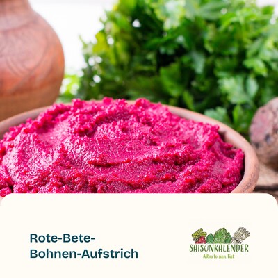 Rote-Bete-Bohnen-Aufstrich - © ZEHN Rote-Bete-Bohnen-Aufstrich