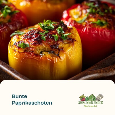 Bunte Paprikaschoten - © ZEHN Bunte Paprikaschoten